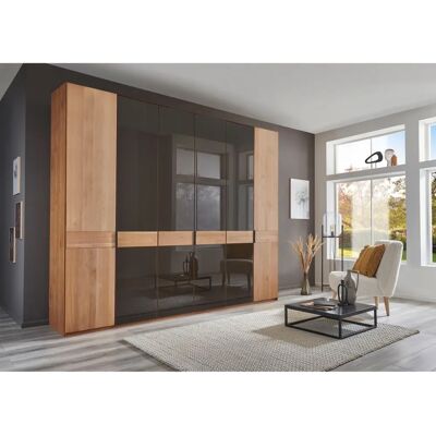 Wiemann Cardiff Kleiderschrank - Verstellbare Regale & Glastüren Wiemann Cardiff Kleiderschrank - Verstellbare Regale & Glastüren