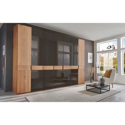 WIEMANN Cardiff Kleiderschrank - 7-Türen, Glas, Massivholz, Deutschland WIEMANN Cardiff Kleiderschrank - 7-Türen, Glas, Massivholz, Deutschland