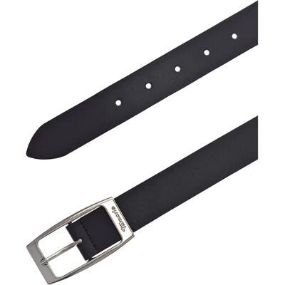 TAMARIS Ledergürtel - Unisex, 3 cm, Metall-Schließe - Casual TAMARIS Ledergürtel - Unisex, 3 cm, Metall-Schließe - Casual