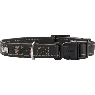 Hunter Modell 200015 Verstellbares Schwarzes Hundehalsband Hunter Modell 200015 Verstellbares Schwarzes Hundehalsband