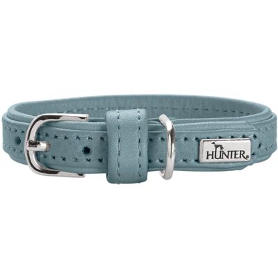 Hunter Soho Mini Collar - Small Blue Leather Hunter Soho Mini Collar - Small Blue Leather