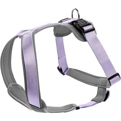 DOG SPORT HUNTER Hondenharnas - Neopreen, Lavendel/Grijs DOG SPORT HUNTER Hondenharnas - Neopreen, Lavendel/Grijs