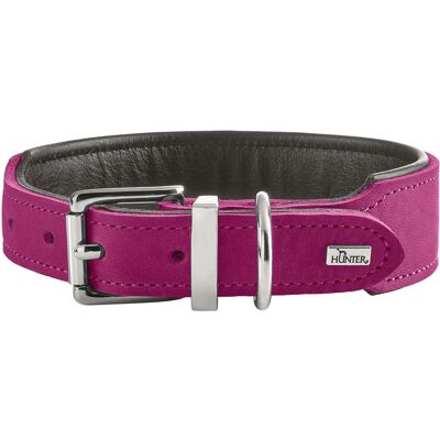Collier pour chien HUNTER Malta - 50 - Magenta/noir - Collier pour chien Collier pour chien HUNTER Malta - 50 - Magenta/noir - Collier pour chien