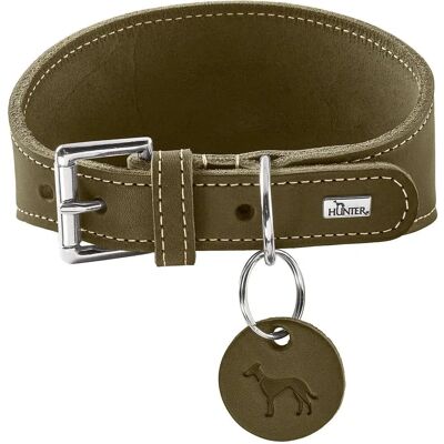 HUNTER - AALBORG - Olive - S - Dog collar HUNTER - AALBORG - Olive - S - Dog collar