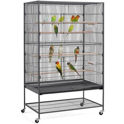 Jaula Grande para Pájaros de Yaheetech - Metal 93,5x56,5x153 cm Jaula Grande para Pájaros de Yaheetech - Metal 93,5x56,5x153 cm