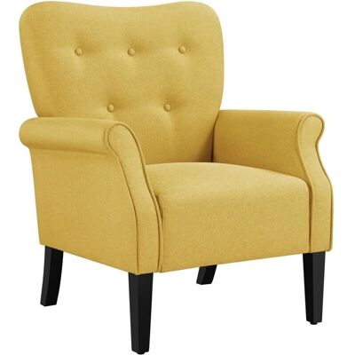 Silla Sofá Yaheetech - Tela de Poliéster Resistente 150kg - Cómoda y Estable Silla Sofá Yaheetech - Tela de Poliéster Resistente 150kg - Cómoda y Estable