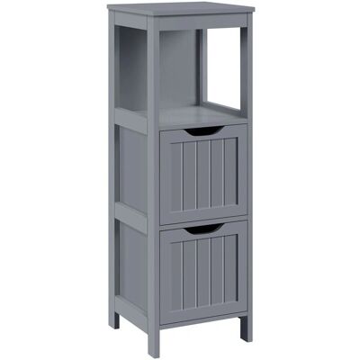 Gabinete de almacenamiento blanco YAHEETECH con 2 cajones - Baño, Cocina, Oficina Gabinete de almacenamiento blanco YAHEETECH con 2 cajones - Baño, Cocina, Oficina
