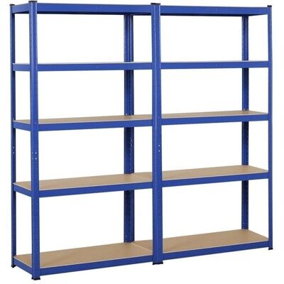 Estantería de acero Yaheetech con almacenamiento ajustable - Garaje Estantería de acero Yaheetech con almacenamiento ajustable - Garaje