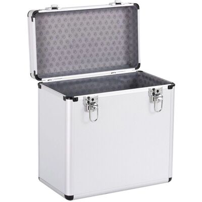 YAHEETECH - LP - 50 Discos - MDF Aluminio - Estuche vinilo YAHEETECH - LP - 50 Discos - MDF Aluminio - Estuche vinilo