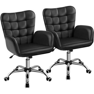 Yaheetech - Ergonómico - Negro - Silla de oficina Yaheetech - Ergonómico - Negro - Silla de oficina