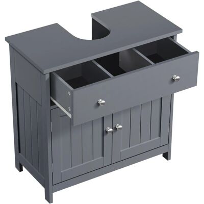 Yaheetech - Under-Sink Cabinet - 60x30x60 cm - Gris - Baño Gabinete Yaheetech - Under-Sink Cabinet - 60x30x60 cm - Gris - Baño Gabinete
