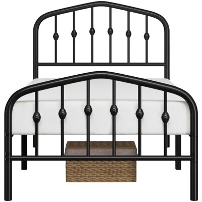 Yaheetech - Marco de Cama de Metal Moderno - Cabecero 107 cm - Bed Frame Yaheetech - Marco de Cama de Metal Moderno - Cabecero 107 cm - Bed Frame