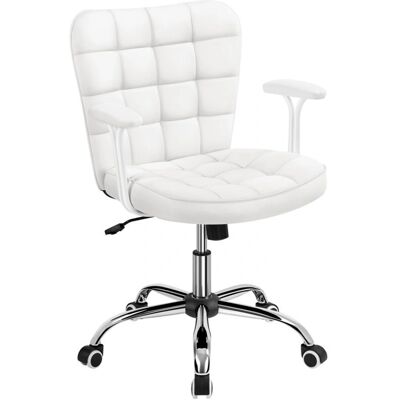Yaheetech - Silla ergonómica - Blanca - Office Chair Yaheetech - Silla ergonómica - Blanca - Office Chair