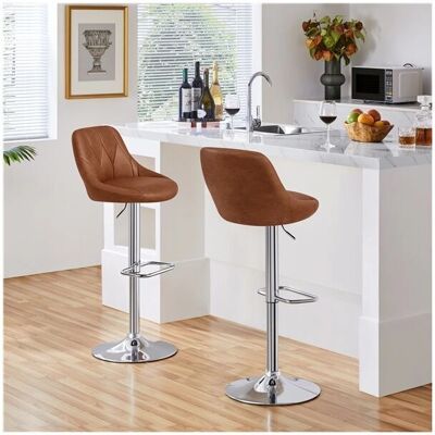 Yaheetech - Altura de Barra Ajustable - 86-107,5 cm - Taburetes de Bar Yaheetech - Altura de Barra Ajustable - 86-107,5 cm - Taburetes de Bar