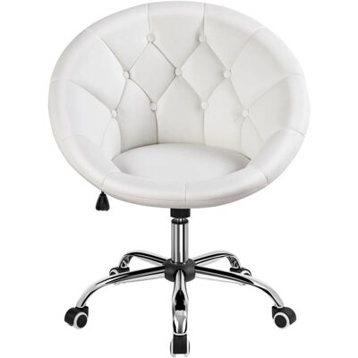 Silla de Oficina Yaheetech Altura Ajustable Giratoria - Muebles de Oficina Silla de Oficina Yaheetech Altura Ajustable Giratoria - Muebles de Oficina