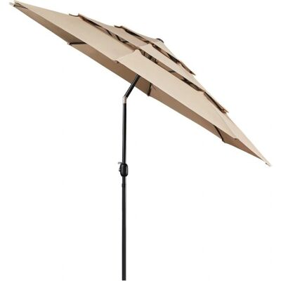 Yaheetech - 324 cm 3 niveles - Sombrilla Yaheetech - 324 cm 3 niveles - Sombrilla