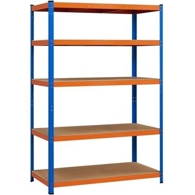 Yaheetech - 5-Tier Metal Shelf - Heavy - Duty - Estantería de almacenamiento Yaheetech - 5-Tier Metal Shelf - Heavy - Duty - Estantería de almacenamiento