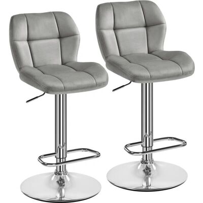 Yaheetech - Taburete de bar - 2pcs - Poliéster - Taburete de bar Yaheetech - Taburete de bar - 2pcs - Poliéster - Taburete de bar