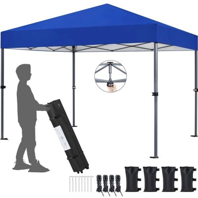 YAHEETECH - Cenador Plegable 3x3M - Impermeable - Pérgola YAHEETECH - Cenador Plegable 3x3M - Impermeable - Pérgola