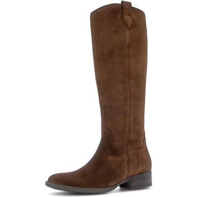 Gabor Garden Womens Suede Knee High Boots - Whisky Suede - 6.5 - Boots Gabor Garden Womens Suede Knee High Boots - Whisky Suede - 6.5 - Boots