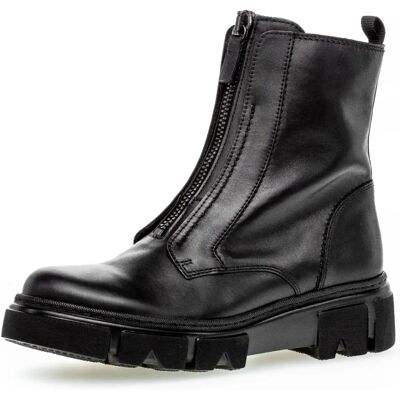 GABOR Schwarze Leder-Stiefelette - Schuhe GABOR Schwarze Leder-Stiefelette - Schuhe