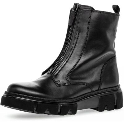 GABOR Schwarze Kalbsleder Stiefelette - Schuhe GABOR Schwarze Kalbsleder Stiefelette - Schuhe