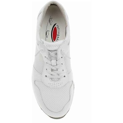 Gabor ROLLINGSOFT Damskie Białe Sneakers - Sneakers Gabor ROLLINGSOFT Damskie Białe Sneakers - Sneakers
