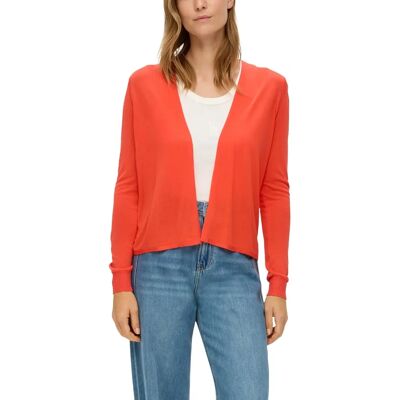 s.Oliver 38 Corail Vif Gilet - Femme s.Oliver 38 Corail Vif Gilet - Femme