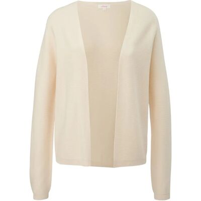 s.Oliver Beige V-Neck Long Sleeve Cardigan - Casual Wear s.Oliver Beige V-Neck Long Sleeve Cardigan - Casual Wear
