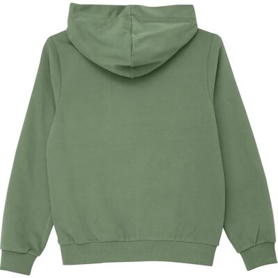 s.Oliver JUNIOR M Sweat à Capuche Vert Clair - Style Décontracté s.Oliver JUNIOR M Sweat à Capuche Vert Clair - Style Décontracté