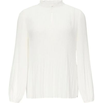 S. Oliver Black Label Modelo 42 Blusa Plisada blanca - Blusa S. Oliver Black Label Modelo 42 Blusa Plisada blanca - Blusa