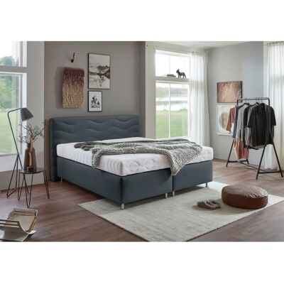 Westfalia Sigma Boxspringbett - 200x200cm, Grau Westfalia Sigma Boxspringbett - 200x200cm, Grau