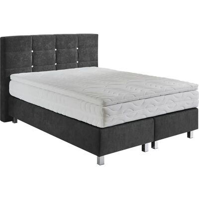 WESTFALIA SCHLAFKOMFORT Microvelours Boxspringbett - 140x200cm WESTFALIA SCHLAFKOMFORT Microvelours Boxspringbett - 140x200cm