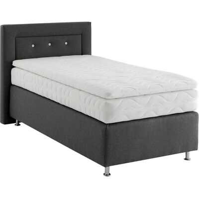 Westfalia Schlafkomfort Boxspringbett - 115x210cm - Grau Westfalia Schlafkomfort Boxspringbett - 115x210cm - Grau