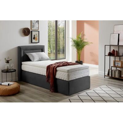 Westfalia Schlafkomfort Microvelours Boxspringbett - 90x200 cm Westfalia Schlafkomfort Microvelours Boxspringbett - 90x200 cm