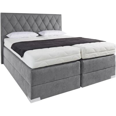 Westfalia Schlafkomfort Microvelours Boxspringbett - Boxspringbett Westfalia Schlafkomfort Microvelours Boxspringbett - Boxspringbett