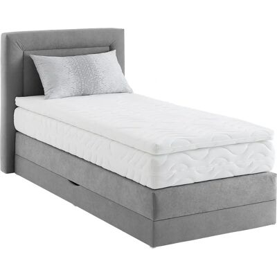 Westfalia Schlafkomfort Microvelours Boxspringbett - Komplett, 90x200cm Westfalia Schlafkomfort Microvelours Boxspringbett - Komplett, 90x200cm