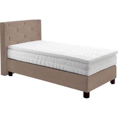 WESTFALIA SCHLAFKOMFORT Boxspringbett - beige - 90x200cm - Komplettbett WESTFALIA SCHLAFKOMFORT Boxspringbett - beige - 90x200cm - Komplettbett