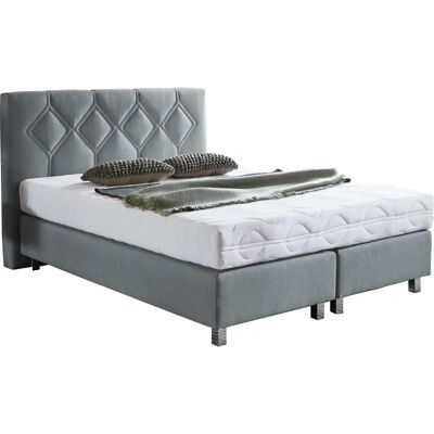 Westfalia Schlafkomfort Phönix Boxspringbett - 140x200cm - Grau Westfalia Schlafkomfort Phönix Boxspringbett - 140x200cm - Grau