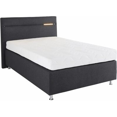 Westfalia Schlafkomfort Grau LED Boxspringbett - Boxspringbett Westfalia Schlafkomfort Grau LED Boxspringbett - Boxspringbett