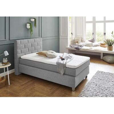 WESTFALIA Schlafkomfort Boxspringbett - Grau - 105x210cm - Bett WESTFALIA Schlafkomfort Boxspringbett - Grau - 105x210cm - Bett