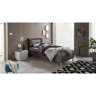 Westfalia Schlafkomfort Bett - 100x200 cm, Anthrazit/Grau - Bett Westfalia Schlafkomfort Bett - 100x200 cm, Anthrazit/Grau - Bett