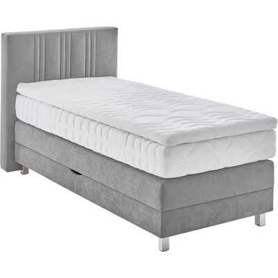 Westfalia Schlafkomfort Microvelours Boxspringbett mit Stauraum - Deutsche Qualität Westfalia Schlafkomfort Microvelours Boxspringbett mit Stauraum - Deutsche Qualität