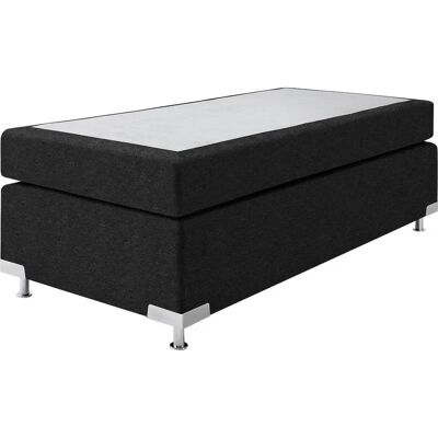 Westfalia Holland Boxspringbett - 100x200cm - Charcoal - Made in Germany Westfalia Holland Boxspringbett - 100x200cm - Charcoal - Made in Germany