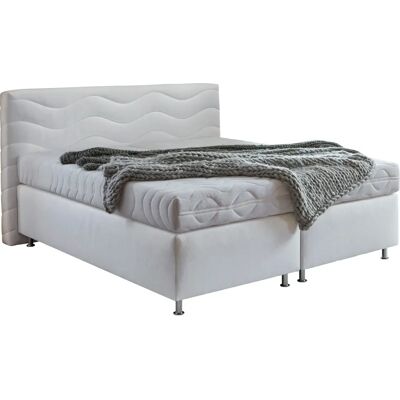 Westfalia Schlafkomfort Sigma - Boxspringbett, weiß, 160x200cm, Made in Germany Westfalia Schlafkomfort Sigma - Boxspringbett, weiß, 160x200cm, Made in Germany