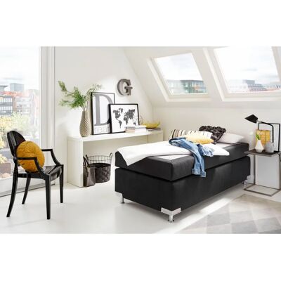 Westfalia Schlafkomfort Holland - Boxspringbett - schwarz - 90x200cm Westfalia Schlafkomfort Holland - Boxspringbett - schwarz - 90x200cm