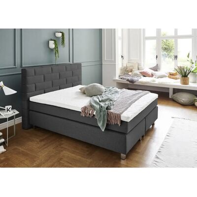 WESTFALIA SCHLAFKOMFORT Boxspringbett - Grau, 155x210cm WESTFALIA SCHLAFKOMFORT Boxspringbett - Grau, 155x210cm