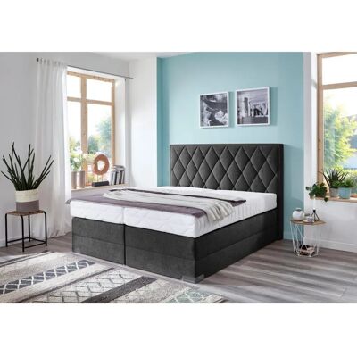 Westfalia Schlafkomfort Microvelours Boxspringbett - Boxspringbett Westfalia Schlafkomfort Microvelours Boxspringbett - Boxspringbett