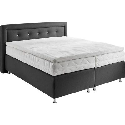 WESTFALIA SCHLAFKOMFORT Boxspringbett - Grau, 180x200cm WESTFALIA SCHLAFKOMFORT Boxspringbett - Grau, 180x200cm