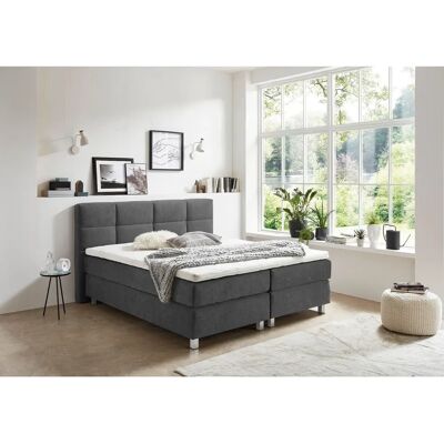 Westfalia Microvelours Boxspringbett - H3, 180x200cm Westfalia Microvelours Boxspringbett - H3, 180x200cm